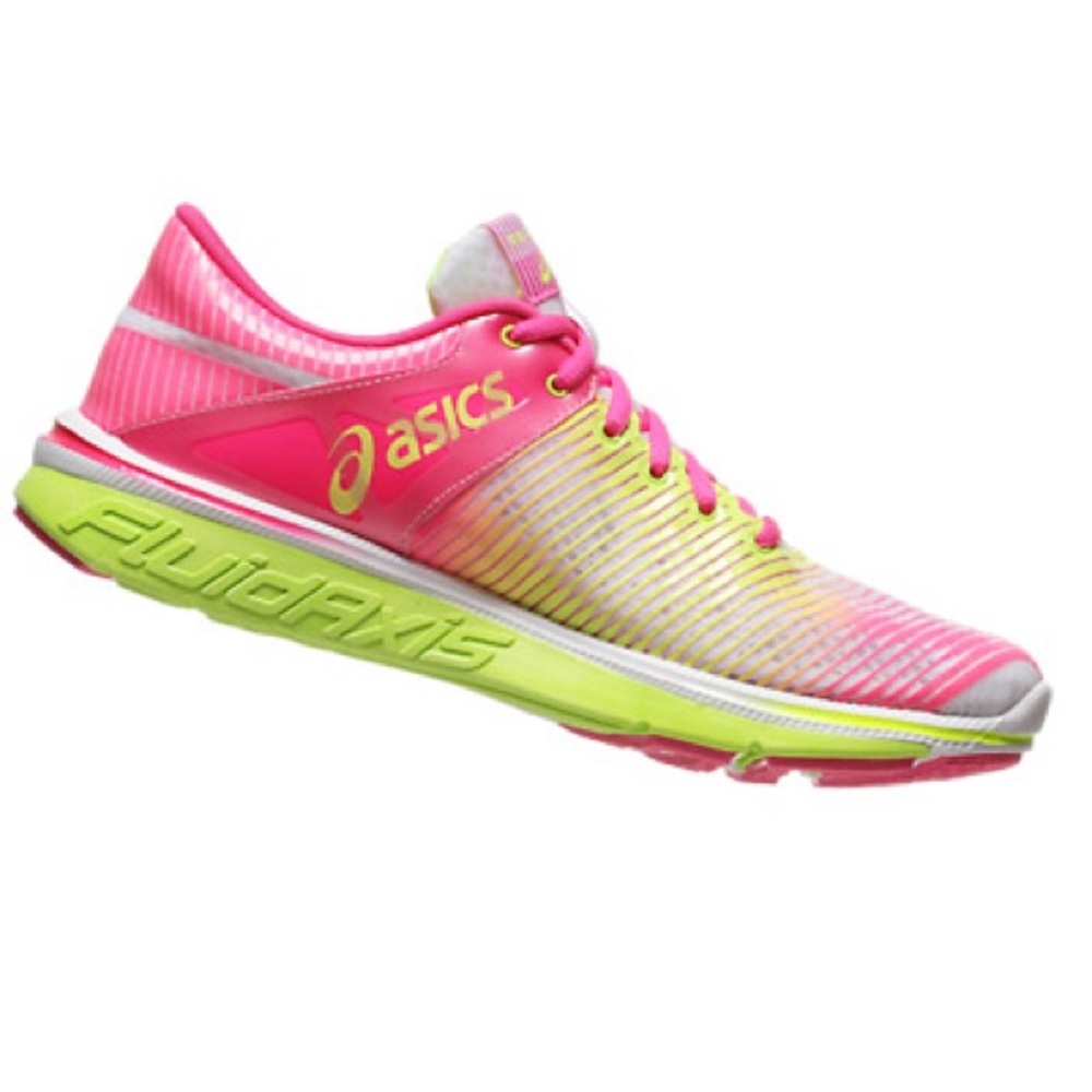 ASICS Gel Super J33 White Yellow Pink US 7